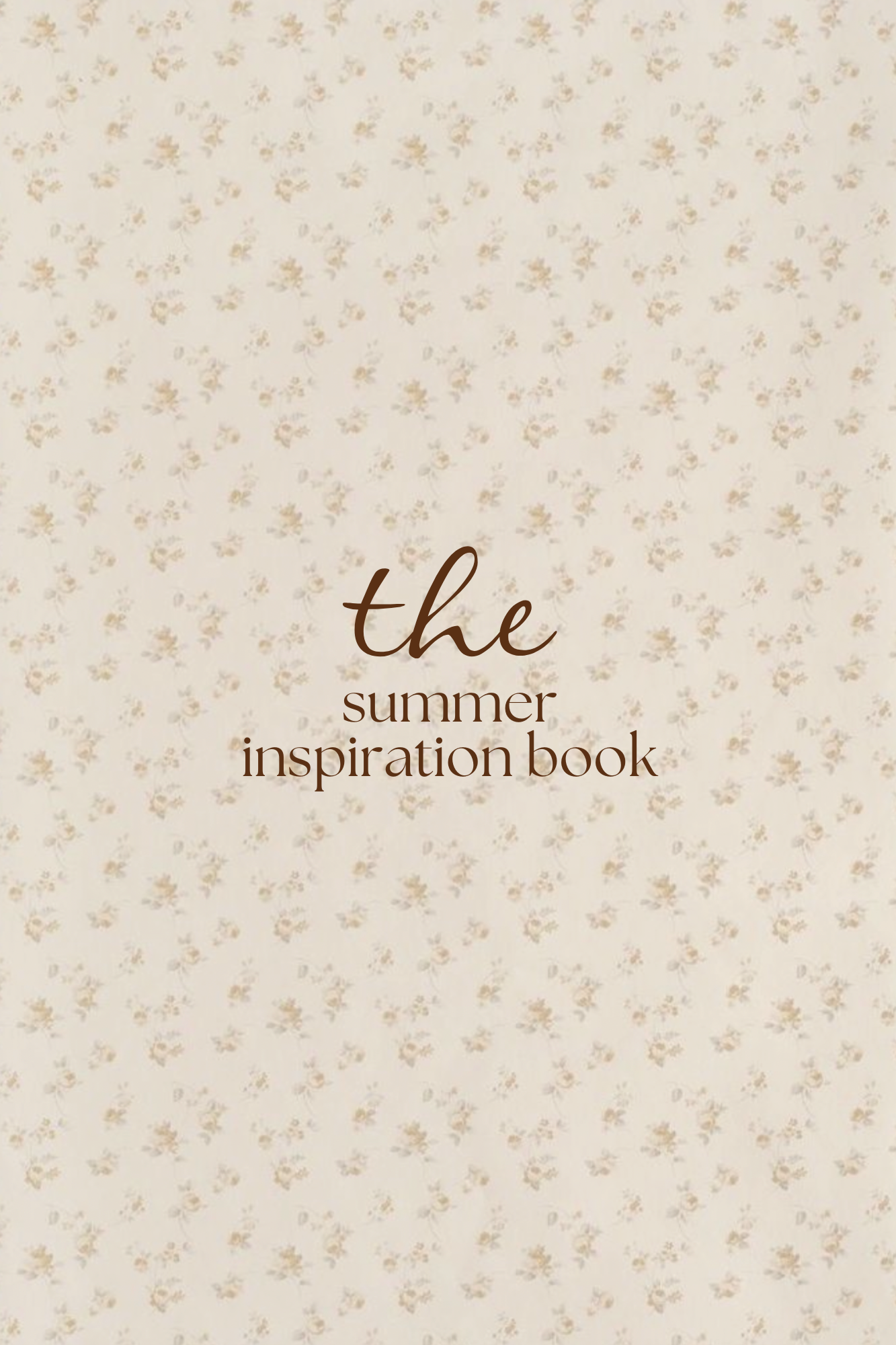 Summer Inspobook